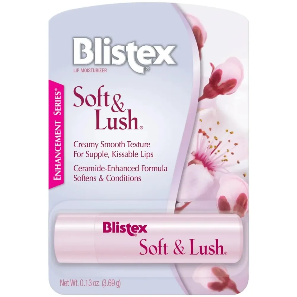 Blistex Soft & Lush Lip Protectant, 0.13 Ounce Tube - Softens & Conditions, Creamy Smooth Texture, Hydrating Lip Balm, Daily Lip Hydration, Blistex Soft & Lush Lip Protectant, 0.13 Ounce Tube - Softens & Conditions, Creamy Smooth Texture, Hydrating Lip Balm, Daily Lip Hydration,