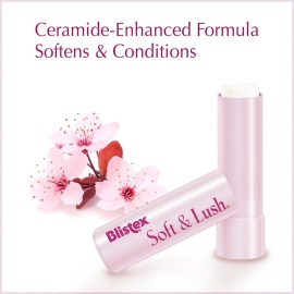 Blistex Soft & Lush Lip Protectant, 0.13 Ounce Tube - Softens & Conditions, Creamy Smooth Texture, Hydrating Lip Balm, Daily Lip Hydration, Blistex Soft & Lush Lip Protectant, 0.13 Ounce Tube - Softens & Conditions, Creamy Smooth Texture, Hydrating Lip Balm, Daily Lip Hydration,