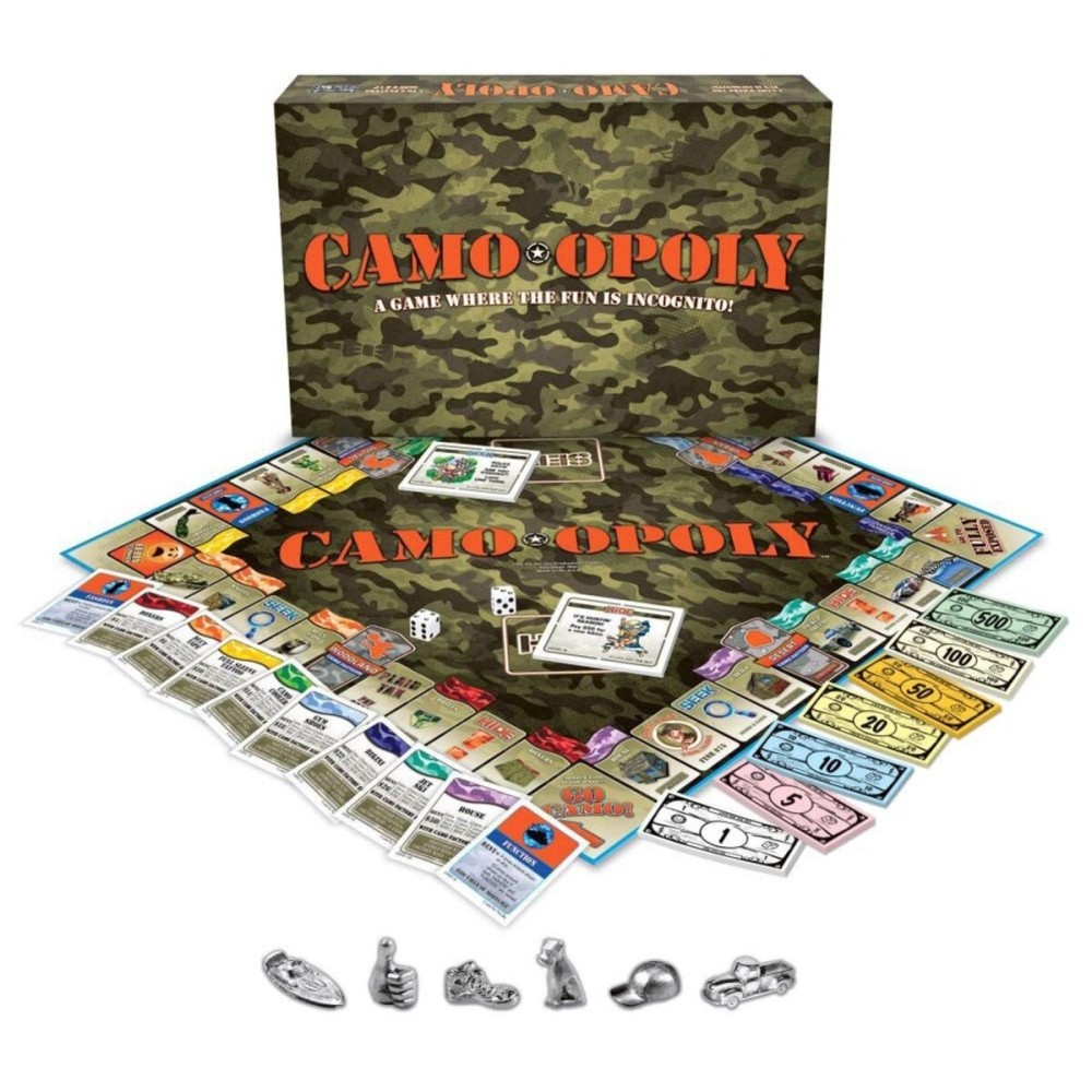 Late for the Sky Camo-opoly Board Game Late for the Sky Camo-opoly Board Game