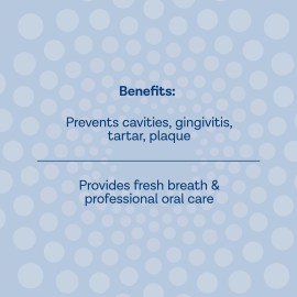 PRO-SYS Mint Fluoride Toothpaste Gel, ADA Approved, Prevents Cavities, Gingivitis, and Plaque, Pack of 3 PRO-SYS Mint Fluoride Toothpaste Gel, ADA Approved, Prevents Cavities, Gingivitis, and Plaque, Pack of 3