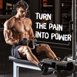 Yes4All Seated Row Double D Handle Cable Attachment - Double D Grip / Double Row Handle for Cable Attachment (Chrome)