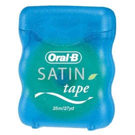 Oral-B Statin Tape Dental Floss 25m (12 Units) by Oral-B Satin Tape Mint Oral-B Statin Tape Dental Floss 25m (12 Units) by Oral-B Satin Tape Mint