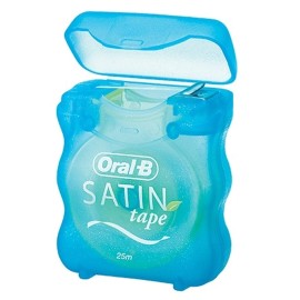 Oral-B Statin Tape Dental Floss 25m (12 Units) by Oral-B Satin Tape Mint Oral-B Statin Tape Dental Floss 25m (12 Units) by Oral-B Satin Tape Mint