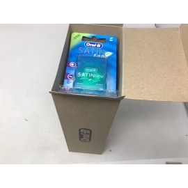Oral-B Statin Tape Dental Floss 25m (12 Units) by Oral-B Satin Tape Mint Oral-B Statin Tape Dental Floss 25m (12 Units) by Oral-B Satin Tape Mint