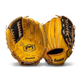 Franklin Sports Baseball and Softball Glove - Fieldmaster Adult + Youth Baseball Gloves - Men\'s + Women\'s Infield + Outfield Mitt - Right Hand Throw - 12 Franklin Sports Baseball and Softball Glove - Fieldmaster Adult + Youth Baseball Gloves - Men\'s + Women\'s Infield + Outfield Mitt - Right Hand Throw - 12