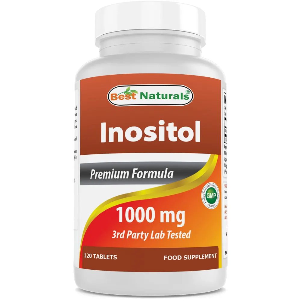 Best Naturals Inositol 1000mg 120 Tablets - Also Called Vitamin B8 Best Naturals Inositol 1000mg 120 Tablets - Also Called Vitamin B8