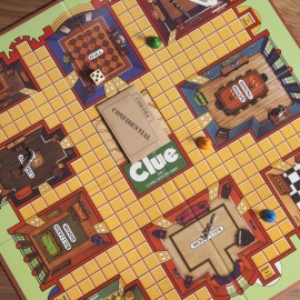Hasbro Gaming Retro Series Clue 1986 Edition Board Game, Classic Mystery Game for Kids, Family Board Games for 3-6 Players, Ages 8+ (Amazon Exclusive)