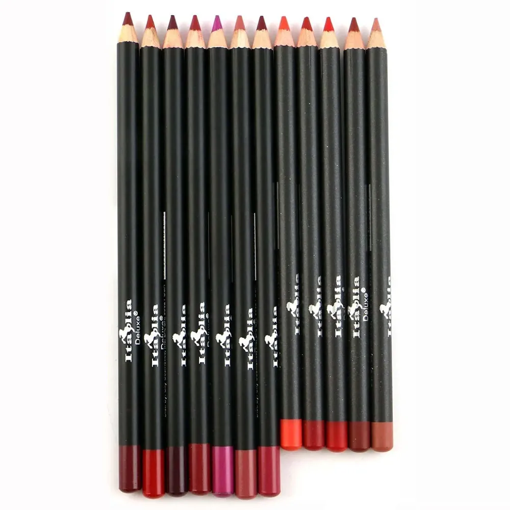 12pc Italia Deluxe Ultra Fine Lip Liner set of 12 color 12pc Italia Deluxe Ultra Fine Lip Liner set of 12 color