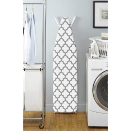 Whitmor Deluxe Ironing Board Cover and Pad (Ironing board not included) - Medallion Grey Whitmor Deluxe Ironing Board Cover and Pad (Ironing board not included) - Medallion Grey