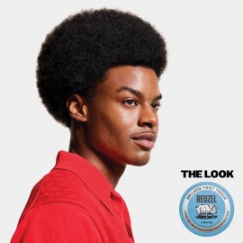 REUZEL Blue Pomade, Strong All Day Hold, Water Soluble Styling, High Shine and Flake Free, Easy To Wash Out, For All Hair Types REUZEL Blue Pomade, Strong All Day Hold, Water Soluble Styling, High Shine and Flake Free, Easy To Wash Out, For All Hair Types