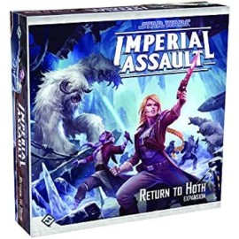 Star Wars Imperial Assault Board Game Return to Hoth EXPANSION - Epic Sci-Fi Miniatures Strategy Game for Kids and Adults, Ages 14+, 1-5 Players, 1-2 Hour Playtime, Made by Fantasy Flight Games
