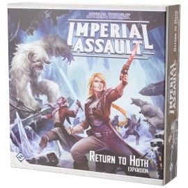 Star Wars Imperial Assault Board Game Return to Hoth EXPANSION - Epic Sci-Fi Miniatures Strategy Game for Kids and Adults, Ages 14+, 1-5 Players, 1-2 Hour Playtime, Made by Fantasy Flight Games