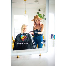 FRAMAR Balayage Board and Paddle Set - Long and Short Foil Board For Highlights, Highlighting Board, Balayage Hair Dye Kit, Hair Salon Supplies, For Enhanced Precision - 2 Pack