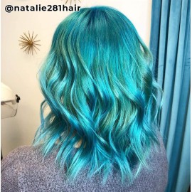 ARCTIC FOX Vegan and Cruelty-Free Semi-Permanent Hair Color Dye (4 Fl Oz, AQUAMARINE) ARCTIC FOX Vegan and Cruelty-Free Semi-Permanent Hair Color Dye (4 Fl Oz, AQUAMARINE)