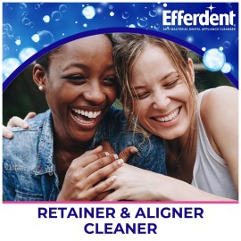 Efferdent Retainer Cleaning Tablets, Denture Cleanser Tablets for Dental Appliances, Complete Clean, 126 Tablets Efferdent Retainer Cleaning Tablets, Denture Cleanser Tablets for Dental Appliances, Complete Clean, 126 Tablets