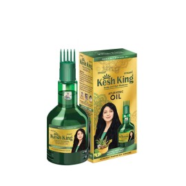 Kesh King Ayurvedic Hair Oil | Herbal Oil with Bhringraj & Amla | Enhance Hair Growth | Reduce Hairfall | Nourishes Scalp | Provides Long & Thick Hair | 10.14 Fl Oz/300ml Kesh King Ayurvedic Hair Oil | Herbal Oil with Bhringraj & Amla | Enhance Hair Growth | Reduce Hairfall | Nourishes Scalp | Provides Long & Thick Hair | 10.14 Fl Oz/300ml