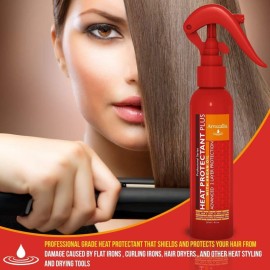 Arvazallia Heat Protectant Spray with Argan Oil - Professional Grade Thermal Protector, Leave-in Conditioner, Anti-frizz, and Shine Spray Arvazallia Heat Protectant Spray with Argan Oil - Professional Grade Thermal Protector, Leave-in Conditioner, Anti-frizz, and Shine Spray