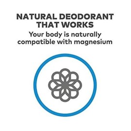 nasanta Magnesium Deodorant - Australian Made, Aluminum Free, Baking Soda Free, Alcohol Free - Clinically Tested for Sensitive Skin - Unscented For Men and Women - 80 mL 2.7 Fl Oz - Roll on
