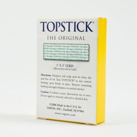 Vapon Topstick 1 X 3 - 50 Strips in each box (2 boxes) Hypo-Allergenic All Purpose Clear Double Tape