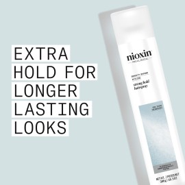 Nioxin Density Defend Styling Strong Hold Hairspray | For Long-Lasting Hairstyles| Humidity Resistant | 10.6 Fl oz.