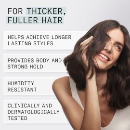 Nioxin Density Defend Styling Strong Hold Hairspray | For Long-Lasting Hairstyles| Humidity Resistant | 10.6 Fl oz.