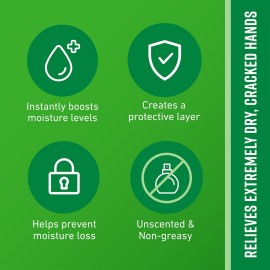 O\'Keeffe\'s Working Hands Hand Cream (3 oz Tube) and Healthy Feet Foot Cream (3 oz Tube) - Repairing Skincare for Extremely Dry, Cracked Hands and Feet, Travel Size