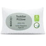 Coop Home Goods Original Toddler Adjustable Pillow, Soft, Breathable, Washable Mini Bed Pillow for Kids with Premium Memory Foam and Zippered Cover, CertiPUR-US/GREENGUARD Gold