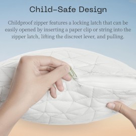 Coop Home Goods Original Toddler Adjustable Pillow, Soft, Breathable, Washable Mini Bed Pillow for Kids with Premium Memory Foam and Zippered Cover, CertiPUR-US/GREENGUARD Gold Coop Home Goods Original Toddler Adjustable Pillow, Soft, Breathable, Washable Mini Bed Pillow for Kids with Premium Memory Foam and Zippered Cover, CertiPUR-US/GREENGUARD Gold