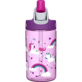 CamelBak Eddy Kids Big Bite Valve Straw Water Bottle Unicorns, 12oz CamelBak Eddy Kids Big Bite Valve Straw Water Bottle Unicorns, 12oz