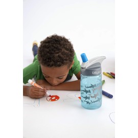 CamelBak Eddy Kids Big Bite Valve Straw Water Bottle Unicorns, 12oz CamelBak Eddy Kids Big Bite Valve Straw Water Bottle Unicorns, 12oz