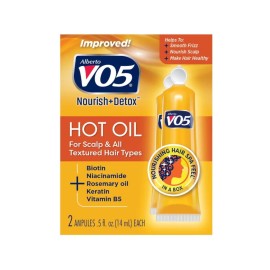 Vo5 Hot Oil Therapy Treatment 2 Count 0.5 Ounce (14ml) (3 Pack) Vo5 Hot Oil Therapy Treatment 2 Count 0.5 Ounce (14ml) (3 Pack)