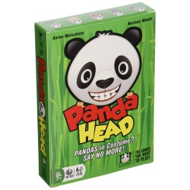 R&R Games Panda Head - Fast-Paced Card Game for Adults & Kids