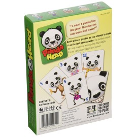 R&R Games Panda Head - Fast-Paced Card Game for Adults & Kids