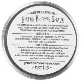 Grave Before Shave Cigar Blend Beard Balm (Cigar/Vanilla scent) (2 oz.) Grave Before Shave Cigar Blend Beard Balm (Cigar/Vanilla scent) (2 oz.)