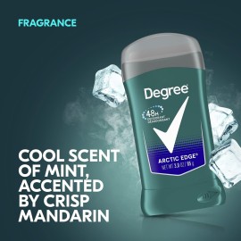 Degree Men Original Deodorant 48-Hour Odor Protection Arctic Edge Deodorant For Men 3 oz, Twin Pack Degree Men Original Deodorant 48-Hour Odor Protection Arctic Edge Deodorant For Men 3 oz, Twin Pack