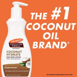Palmer\'s Coconut Oil Formula Body Lotion for Dry Skin, Hand & Body Moisturizer with Green Coffee Extract & Vitamin E, Pump Bottle, 13.5 Fl Oz (Pack of 1) Palmer\'s Coconut Oil Formula Body Lotion for Dry Skin, Hand & Body Moisturizer with Green Coffee Extract & Vitamin E, Pump Bottle, 13.5 Fl Oz (Pack of 1)