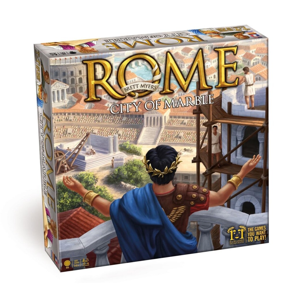 R&R Games Rome: City of Marble Game: A Strategic Tile-Laying Game for Family Night R&R Games Rome: City of Marble Game: A Strategic Tile-Laying Game for Family Night