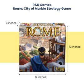 R&R Games Rome: City of Marble Game: A Strategic Tile-Laying Game for Family Night R&R Games Rome: City of Marble Game: A Strategic Tile-Laying Game for Family Night