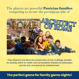 R&R Games Rome: City of Marble Game: A Strategic Tile-Laying Game for Family Night R&R Games Rome: City of Marble Game: A Strategic Tile-Laying Game for Family Night