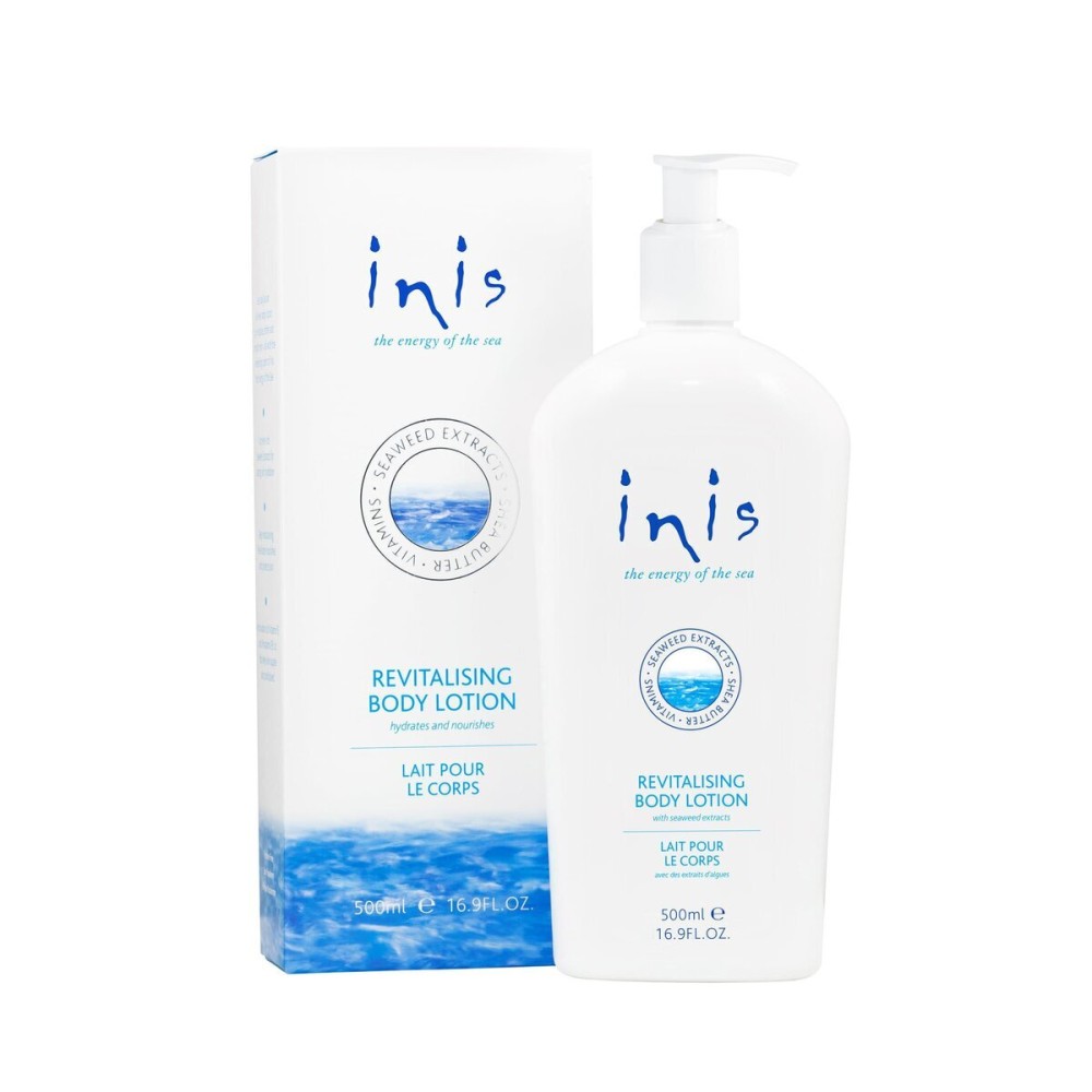Inis the Energy of the Sea Revitalizing Body Lotion for Women and Men - Body Moisturizer with Vitamin E & Shea Butter - 16.9 Fl Oz Inis the Energy of the Sea Revitalizing Body Lotion for Women and Men - Body Moisturizer with Vitamin E & Shea Butter - 16.9 Fl Oz