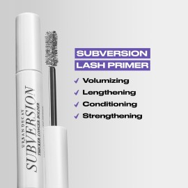Urban Decay Subversion Lash Primer, Lengthening & Volumizing Mascara Primer, Protects & Conditions Natural Eyelashes, Nourishing Panthenol & Vitamin E, Cruelty-free, Paraben-free - 0.28 fl oz Urban Decay Subversion Lash Primer, Lengthening & Volumizing Mascara Primer, Protects & Conditions Natural Eyelashes, Nourishing Panthenol & Vitamin E, Cruelty-free, Paraben-free - 0.28 fl oz