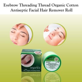 ORGANICA 2 Spool X 300M Organica Organic Cotton Eyebrow Threading Thread - India - Dermaplaning Epilator Tool For Upper Lip Chin Forehead Ibrow Hair Removal ORGANICA 2 Spool X 300M Organica Organic Cotton Eyebrow Threading Thread - India - Dermaplaning Epilator Tool For Upper Lip Chin Forehead Ibrow Hair Removal