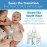 Dr. Browns Natural Flow Level 2 Narrow Baby Bottle Silicone Nipple, Medium Flow, 3m+, 100% Silicone Bottle Nipple, 6 Count