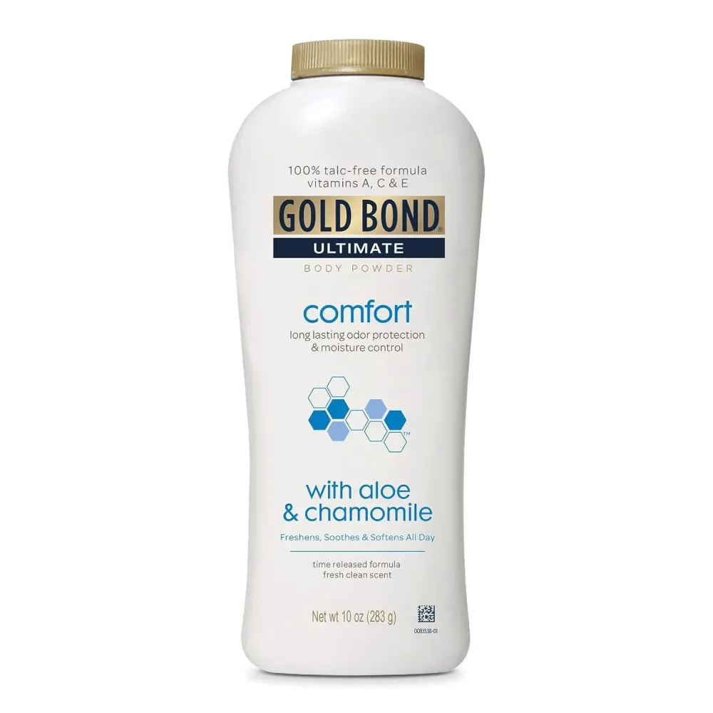 Gold Bond Ultimate Comfort with Aloe Body Powder - 100% Talc-free, 10 Oz by Chattem Gold Bond Ultimate Comfort with Aloe Body Powder - 100% Talc-free, 10 Oz by Chattem
