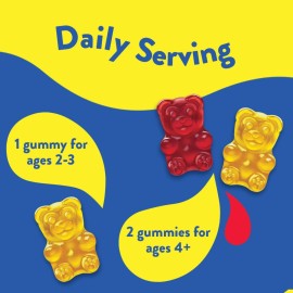 L\'il Critters Gummy Vites Daily Kids Multivitamins Assorted Fruit Flavors for Ages 2+ Toddlers & Kids, Gummy Vitamin with Vitamin C and D, 95-190 Day Supply, 190 Gummies L\'il Critters Gummy Vites Daily Kids Multivitamins Assorted Fruit Flavors for Ages 2+ Toddlers & Kids, Gummy Vitamin with Vitamin C and D, 95-190 Day Supply, 190 Gummies