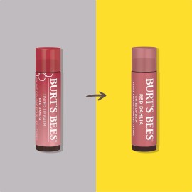 Burt\'s Bees Lip Tint Balm with Long Lasting 2 in 1 Duo Tinted Balm Formula, Color Infused with Deeply Hydrating Shea Butter for a Natural Looking Buildable Finish, Fiery Red Dahlia (2-Pack) Burt\'s Bees Lip Tint Balm with Long Lasting 2 in 1 Duo Tinted Balm Formula, Color Infused with Deeply Hydrating Shea Butter for a Natural Looking Buildable Finish, Fiery Red Dahlia (2-Pack)