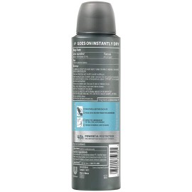 Dove Men + Care Dry Spray antitranspirante, Clean Comfort 3,8 oz (2 Pack) Dove Men + Care Dry Spray antitranspirante, Clean Comfort 3,8 oz (2 Pack)