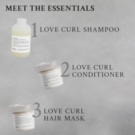 Davines LOVE Curl Shampoo | Wavy & Curly Hair Shampoo | Smooth and Moisturize Curls with Almond Extract | 8.45 fl oz Davines LOVE Curl Shampoo | Wavy & Curly Hair Shampoo | Smooth and Moisturize Curls with Almond Extract | 8.45 fl oz