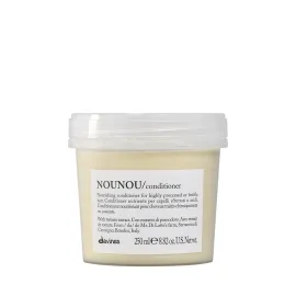 Davines NOUNOU Conditioner | Hydrating Deep Conditioner for Bleached, Permed, Relaxed, Damaged or Very Dry Hair | Replenishes Chemically Processed Hair | 8.45 fl oz Davines NOUNOU Conditioner | Hydrating Deep Conditioner for Bleached, Permed, Relaxed, Damaged or Very Dry Hair | Replenishes Chemically Processed Hair | 8.45 fl oz