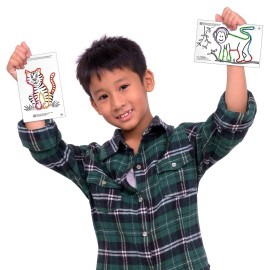 WIKKI STIX Animal Activity Pak - Features 12 Zoo Animals with Hands-on Activity and Fun Fact on Each, Made in The USA! Multiple Colors ! WIKKI STIX Animal Activity Pak - Features 12 Zoo Animals with Hands-on Activity and Fun Fact on Each, Made in The USA! Multiple Colors !